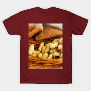 Food - Basket of Peanuts T-Shirt